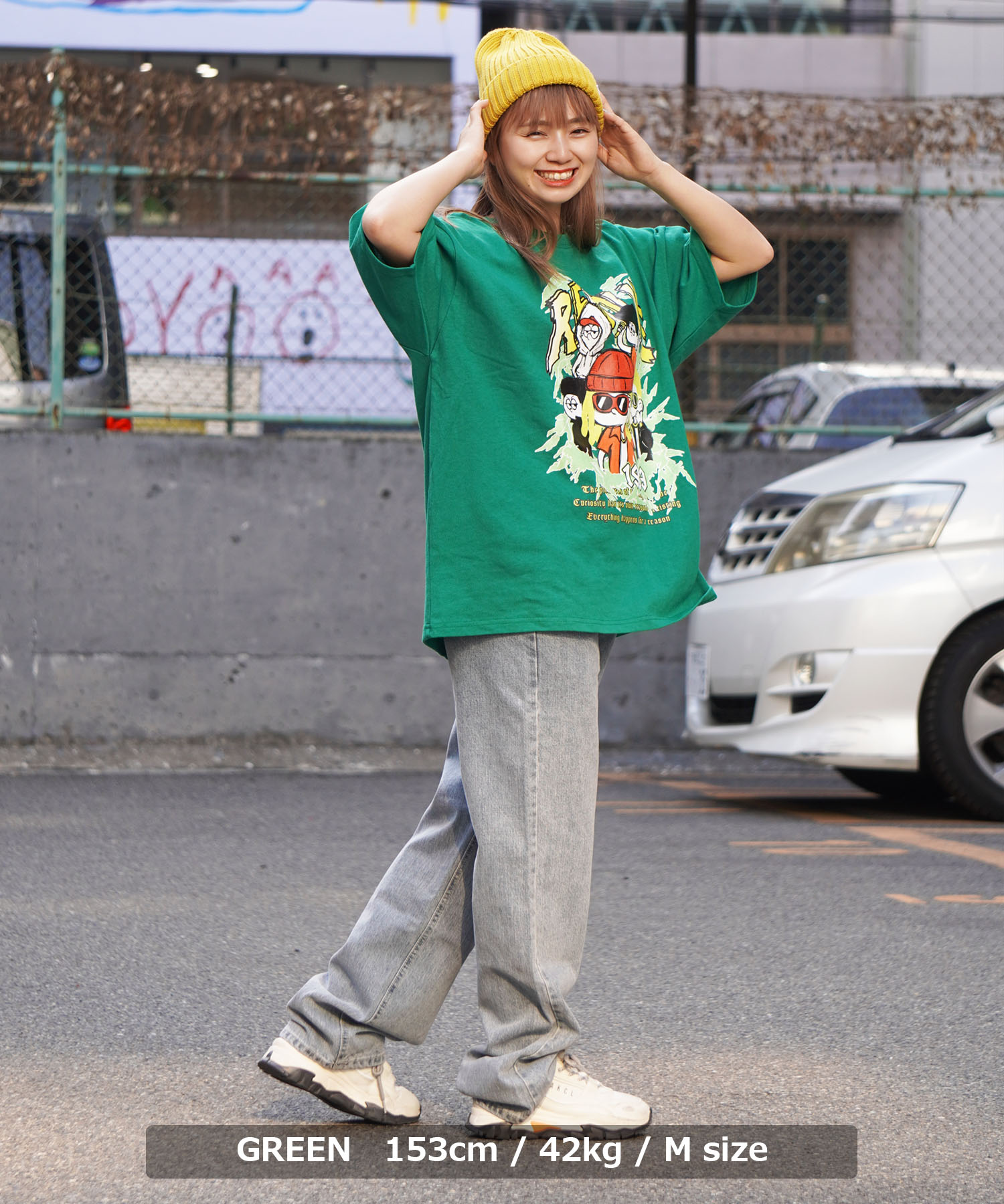 ワンフォークロージング 1111clothing オーバーサイズ Tシャツ