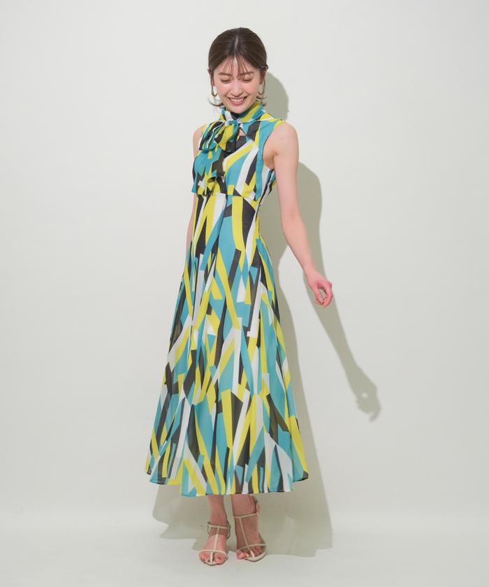 ジオメトリックワンピース(505335195) | AND COUTURE(AND