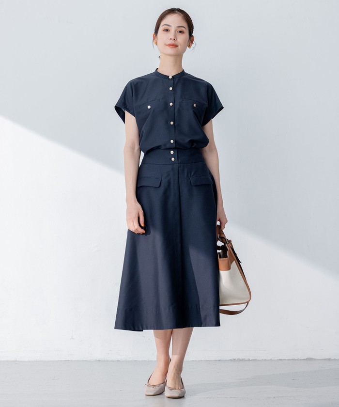セール 40%OFF】【洗える・涼感】シアーボイル スカート(505335568