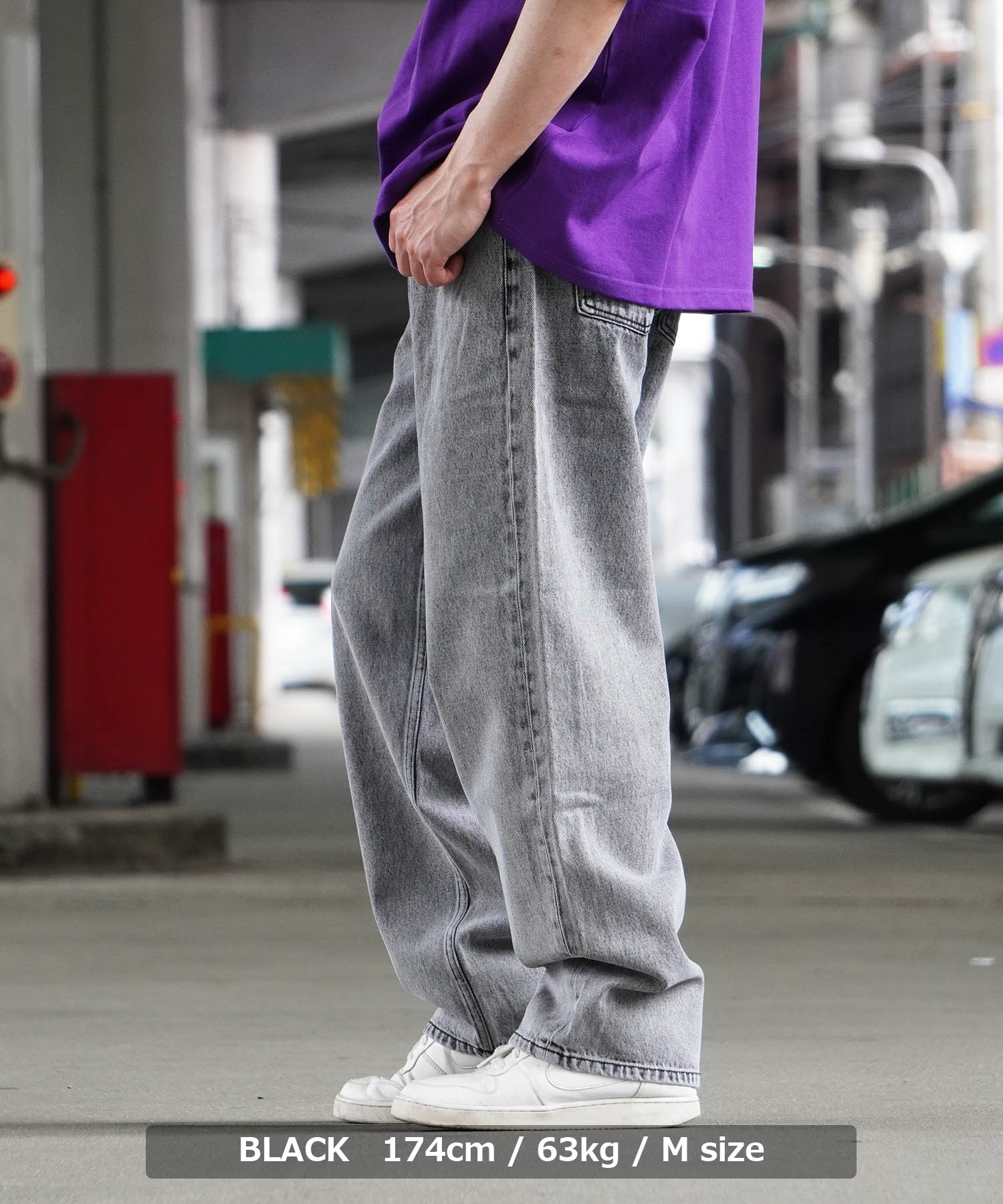 セール10%OFF】デニムパンツ ワイド メンズ ワイドパンツ レディース