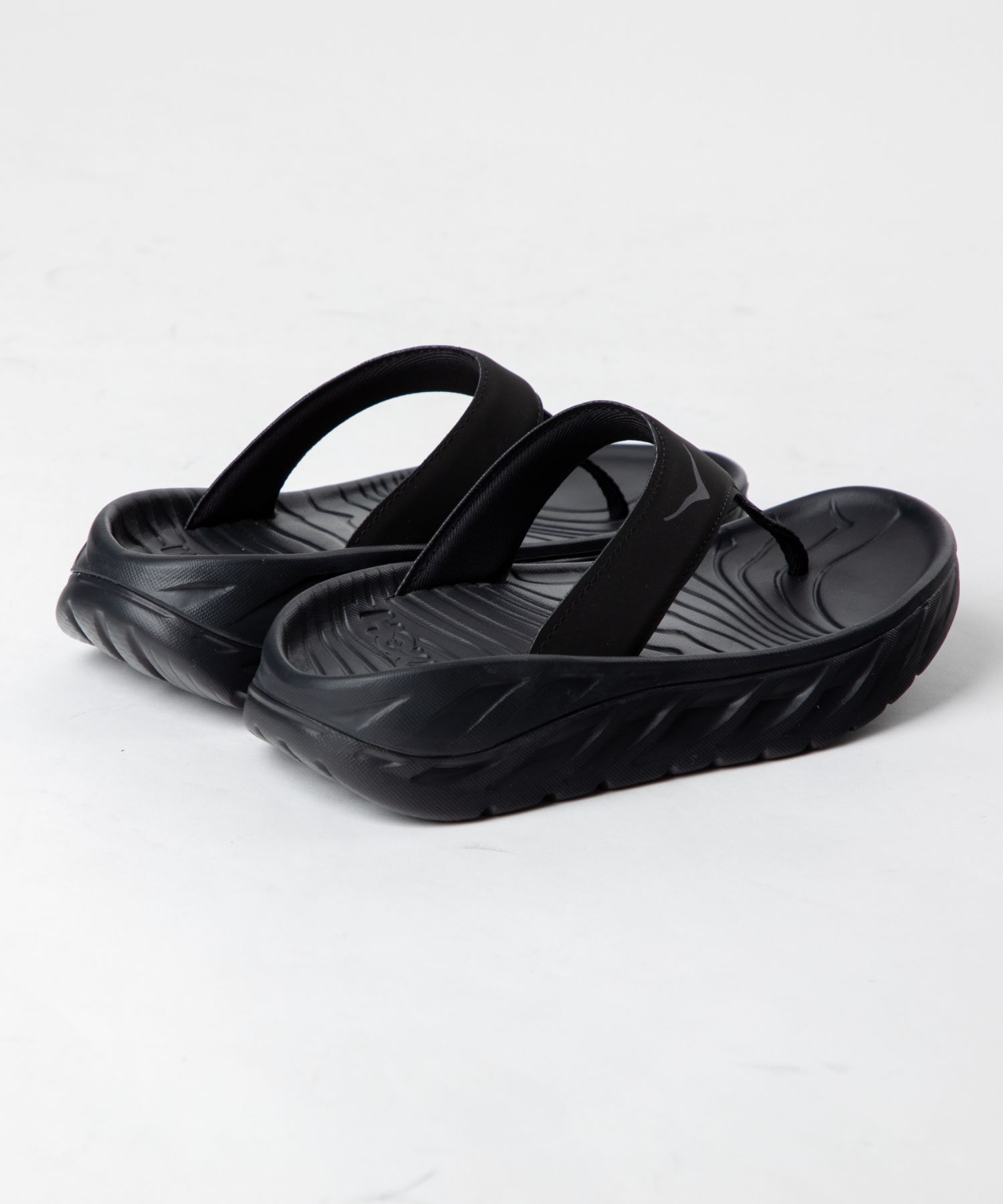 ホカオネオネ リカバリーサンダル Black 25cm HOKA ONE ONE ホカオネオネ サンダル リカバリーサンダル