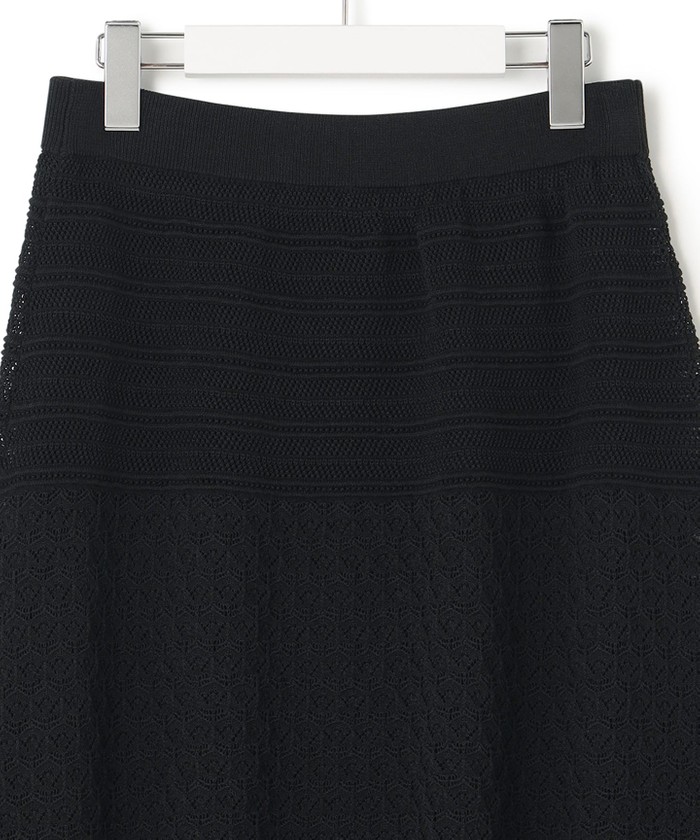 セール 40%OFF】【洗える】リネンコットンドライ ニットフレア