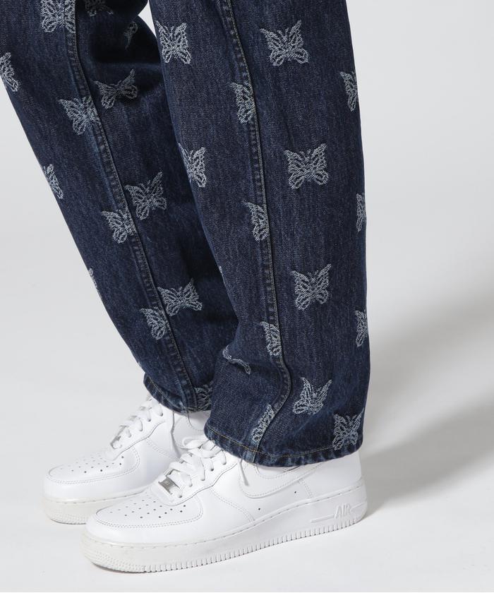 パンツ Needles STRAIGHT JEAN - 13OZ DENIM NEEDLES/STRAIGHT JEAN － 13OZ DENIM / PAPILLON JQ.(505334761