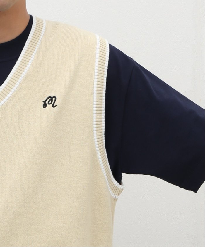 malbongolf マルボン NIKE ナイキ コラボ フリースベスト M マルボンゴルフ×ナイキゴルフ コラボ フリース S ネイビー