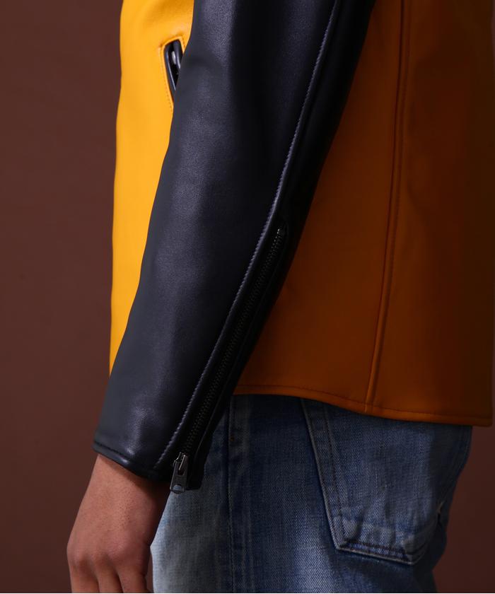 セール 30%OFF】《COLLECTION》LEATHER RACING JACKET / レザー