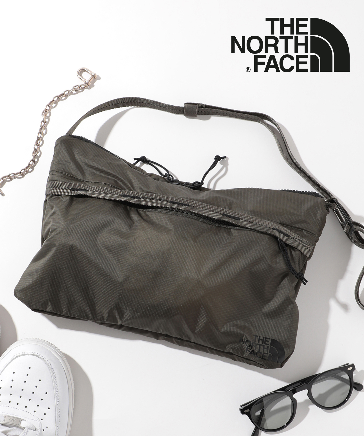 超軽量◎【THE NORTH FACE / ザ・ノースフェイス】FLYWEIGHT SHOULDER BAG / フライウェイト ショルダーバッグ  サコッシュ(505340070) | ザノースフェイス(THE NORTH FACE) - d fashion