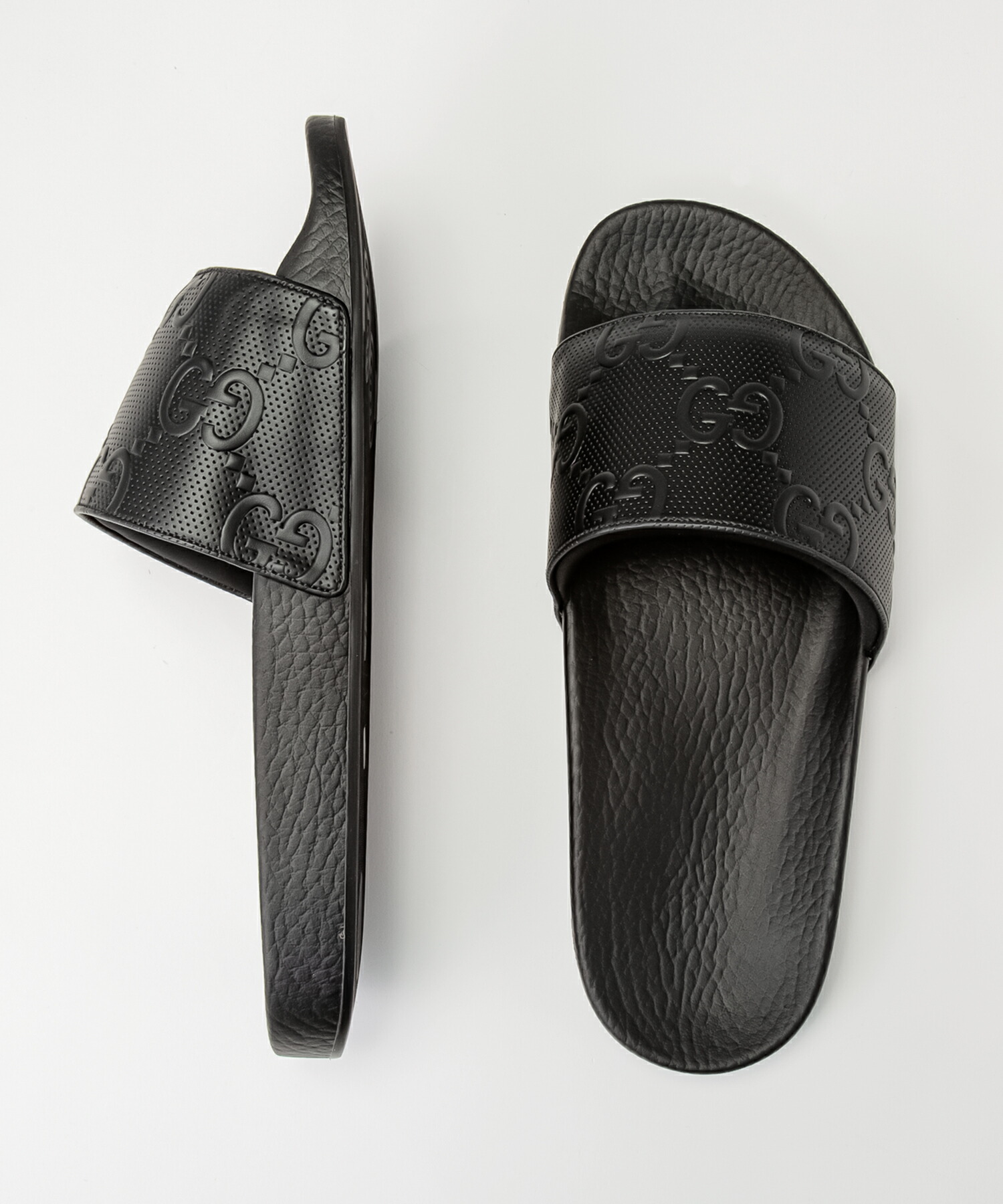 セール】グッチ GUCCI 681880 UKU00 サンダル メンズ GG スライド