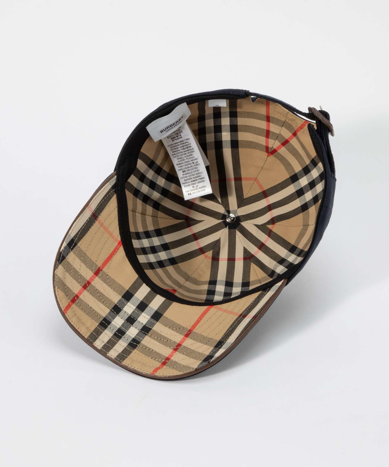 バーバリー BURBERRY 8065347 キャップ メンズ 帽子 モノグラム