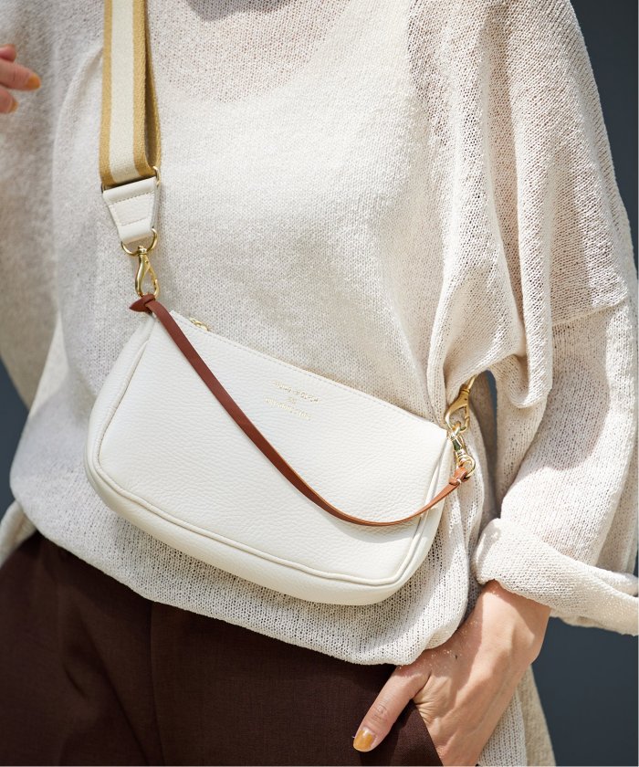 FRAMeWORK｜YOUNG&OLSEN 別注ストラップ付き2WAY ポーチ