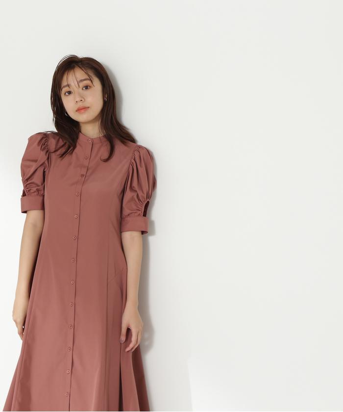 セール 50%OFF】アーチスリットスリーブワンピース23AW(505341035