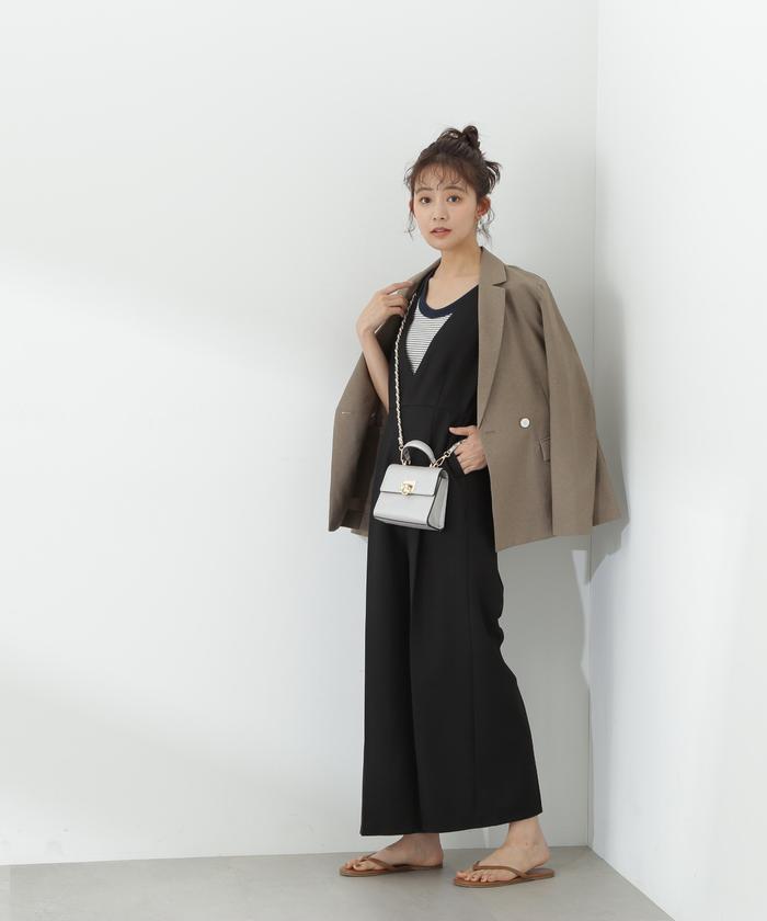 ストレッチダブルブレストライトジャケット《S Size Line
