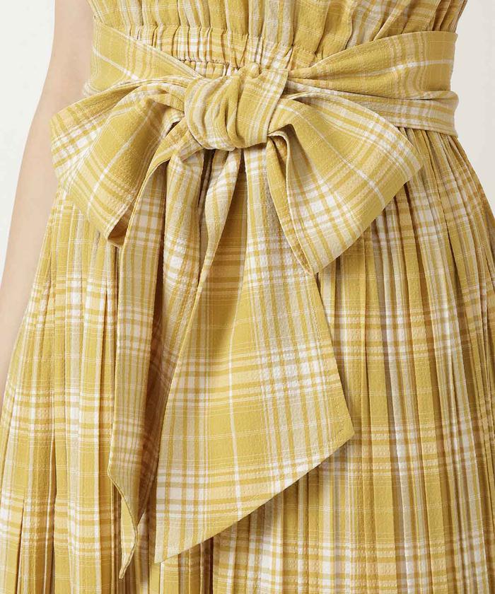 ＆ellery アンドエルシー 即完売　チェック柄フリルワンピース 新品 セール】チェック柄フリルワンピース(505345241) | ウィル