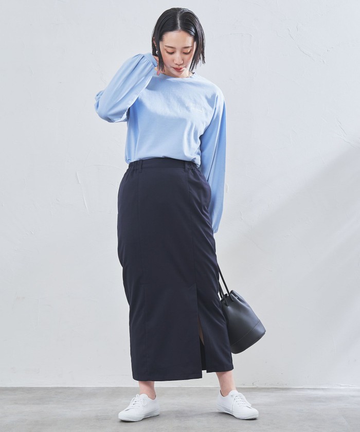 セール 72%OFF】接触冷感サイドベンツIラインスカート(505322658