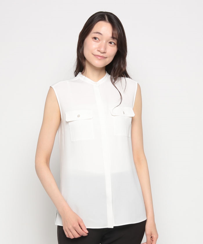 セール 30%OFF】ブラウス POWDER CREPE SL MLT SHIRT(505338867