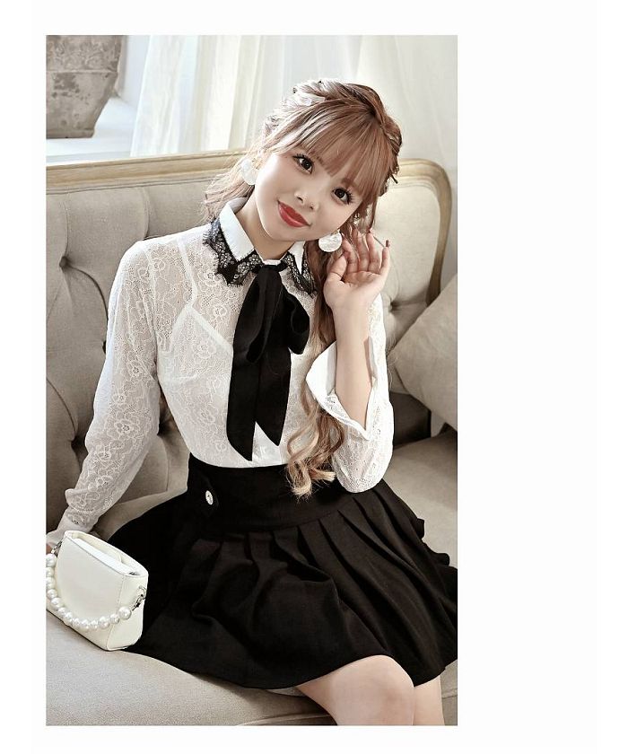 セール10%OFF】セットアップ キャバ ドレス ガーリー 袖付き フレア