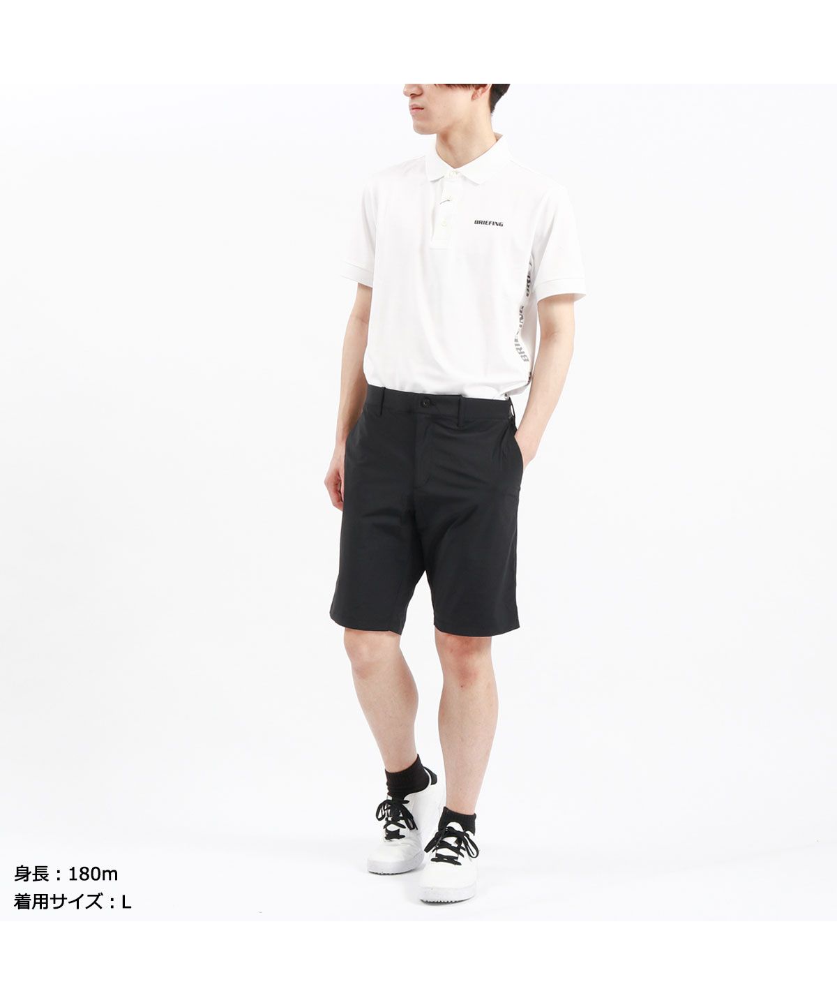 BRIEFING ブリーフィング　メンズパンツ LOGO ELASTIC MEN'S LOGO ELASTIC SUMMER PANTS（メンズロゴエラスティック