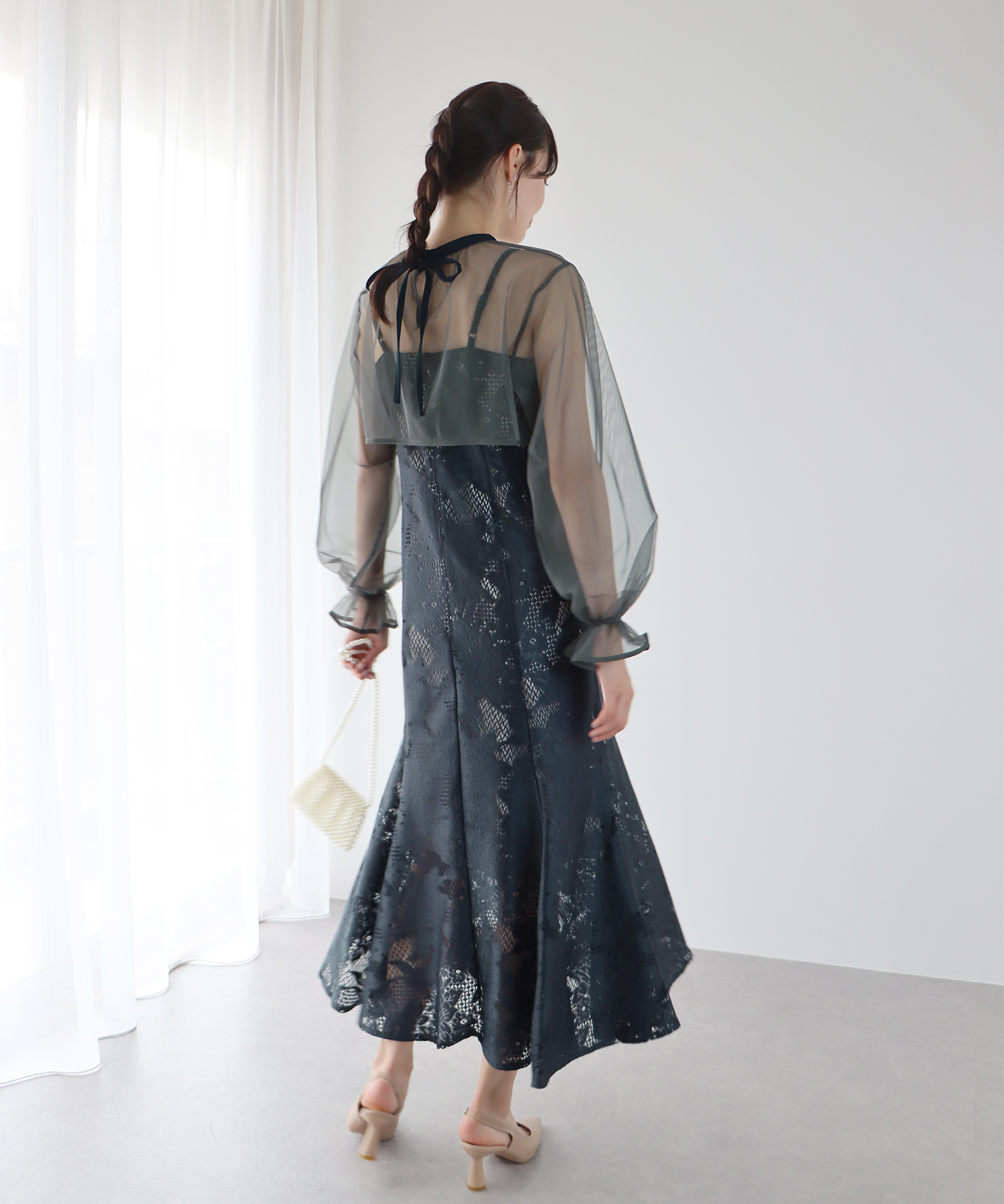 BLUEEAST オケージョンドレス ブルーイースト BLUEEAST 《結婚式 パーティー 二次会》ボレロx