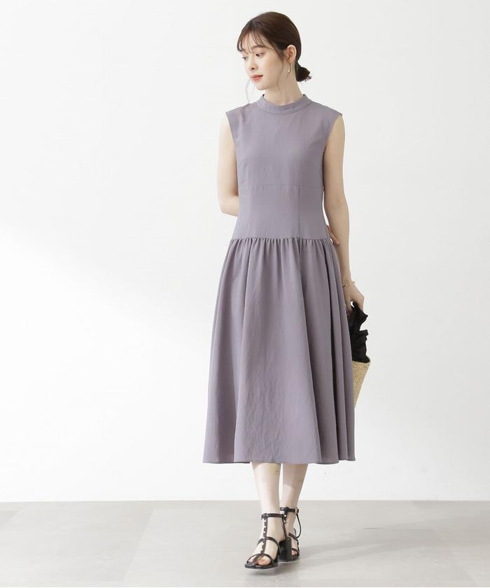 DESCENTE ♡ワンピース セール 50%OFF】ハイウエストティアードワンピース(505347455