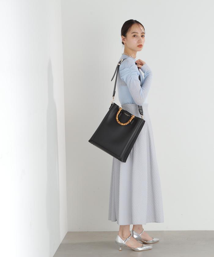 Jill by ストローバンブーハンドルバッグ ジル バイ ジル スチュアート 楽天市場】【SALE／60%OFF】ストローバンブーハンドルバッグ