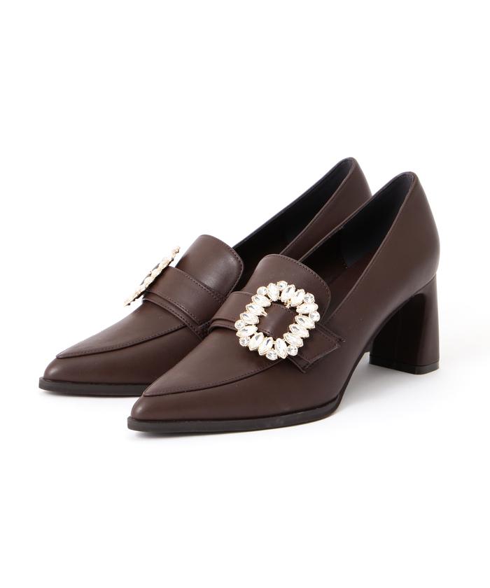 セール 60%OFF】《sweet掲載商品》ポインテッドローファー