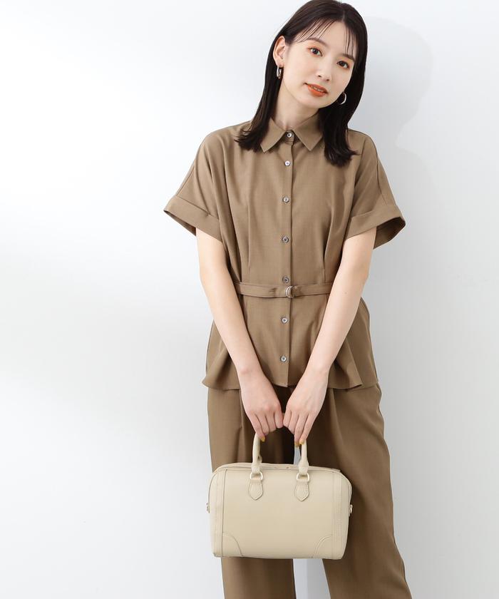 セール 20%OFF】麻調ペプラムセットアップ(505327985) | エヌ