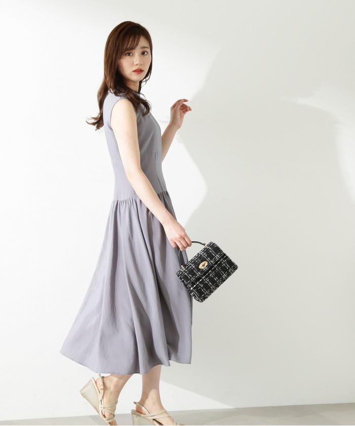 セール 50%OFF】ハイウエストティアードワンピース(505347455