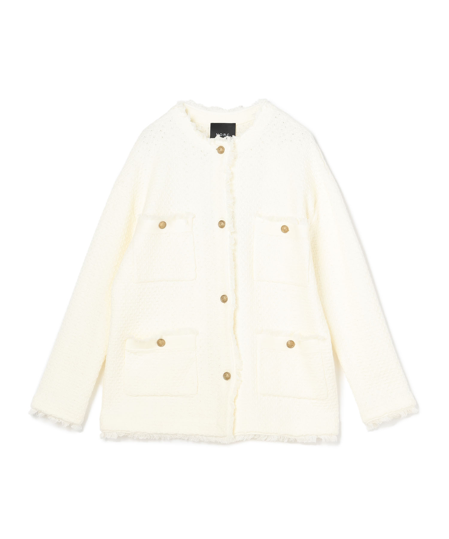 N.O.R.C｜ツィードショートジャケット | Rakuten Fashion(楽天
