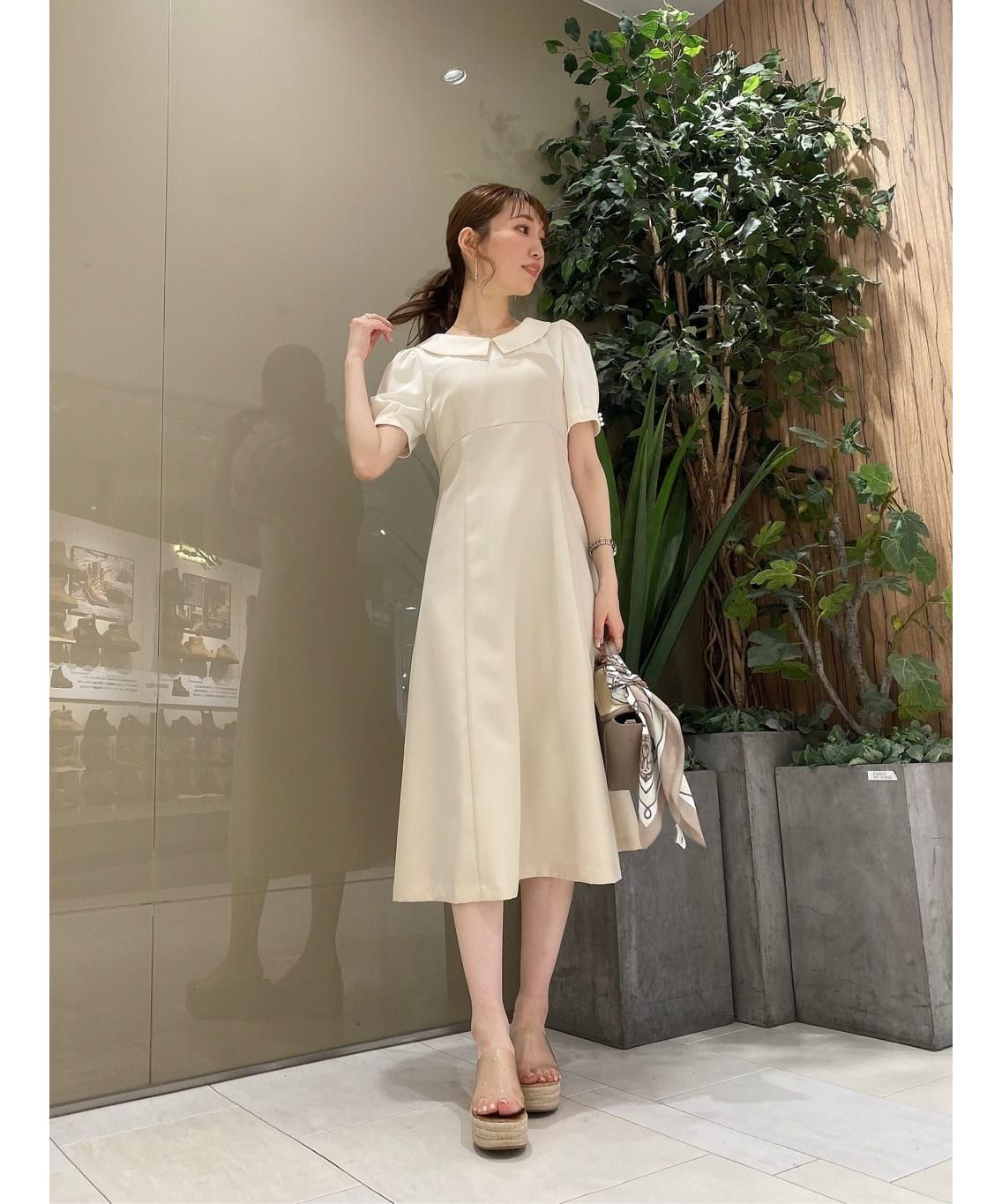 セール 30%OFF】レトロカラードッキングワンピース(505330449