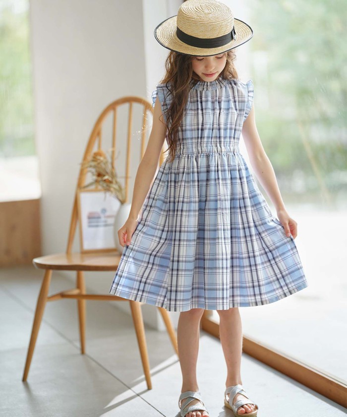 セール 30%OFF】【110－140cm】オーガニックコットンチェック