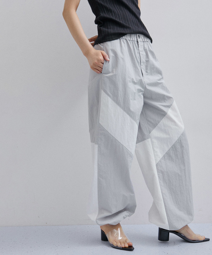 セール 40%OFF】【ADAM ET ROPE'】BOTANICAL DYED NYLON PANTS