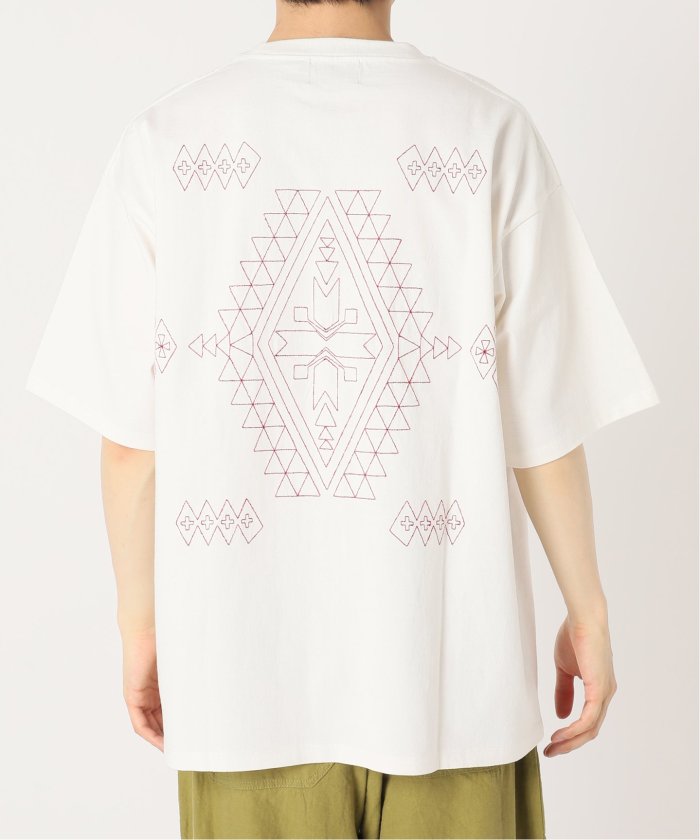 PENDLETON / ペンドルトン】別注 バックプリントパターン刺繍T