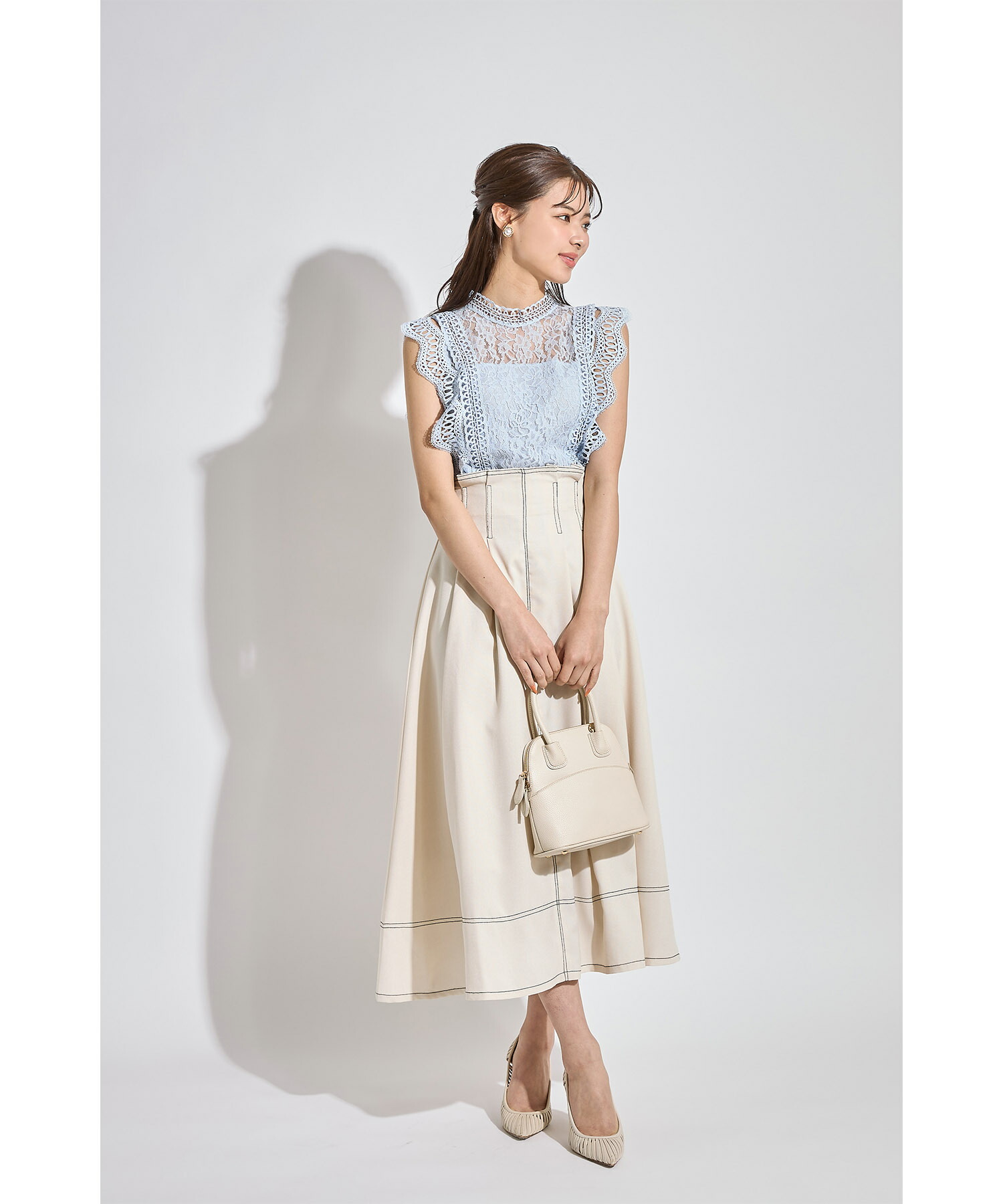 セール】トッコクローゼット tocco closet 総レースノースリーブ
