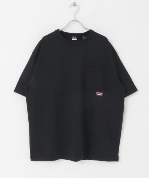 セール】『別注』NANGA×EKAL ロゴショートスリーブTシャツ