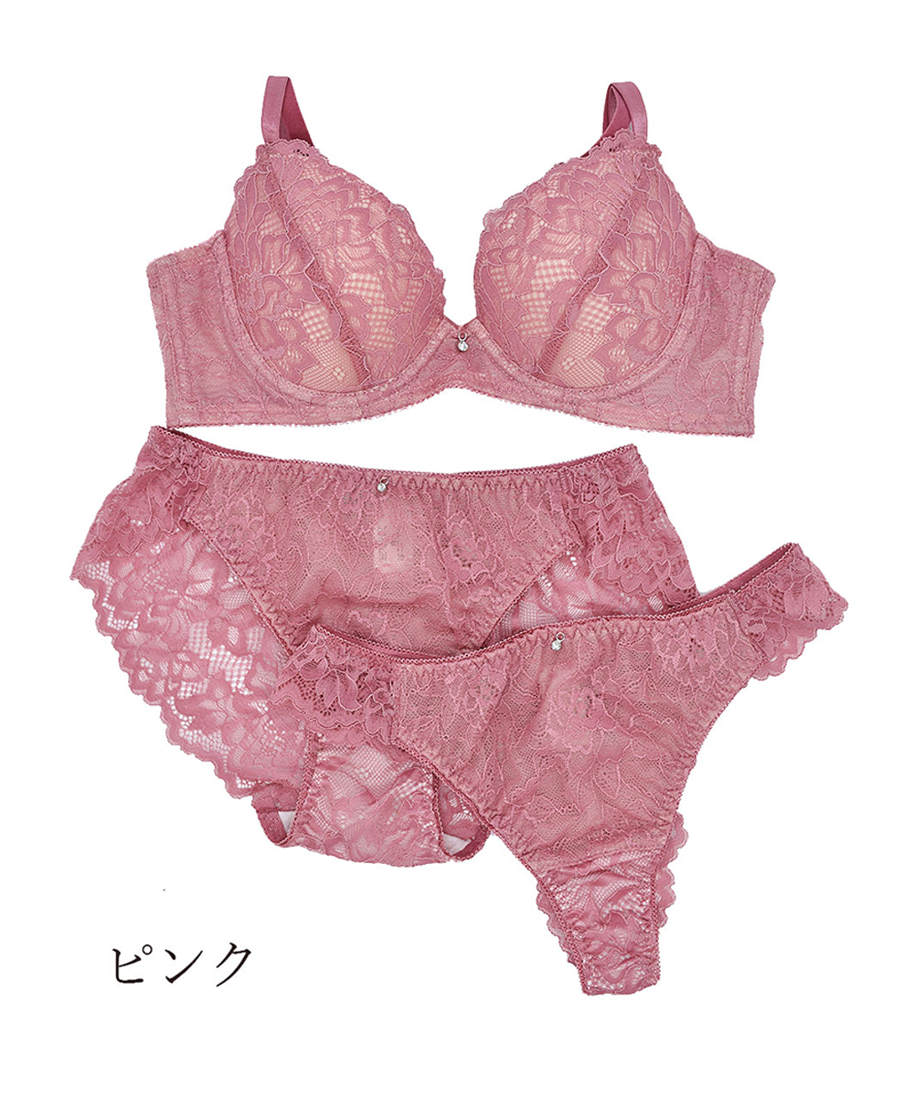 ⭐︎高級フランス⭐︎ パッショナータ モーブピンク レース