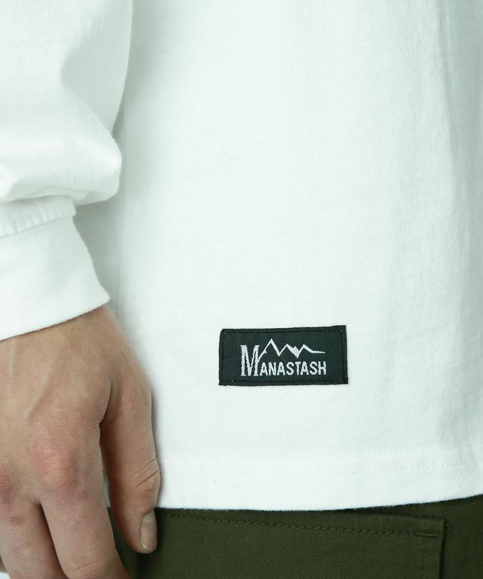 クーポン】MANASTASH/マナスタッシュ/RE:CTN L/S SCHEME LOGO