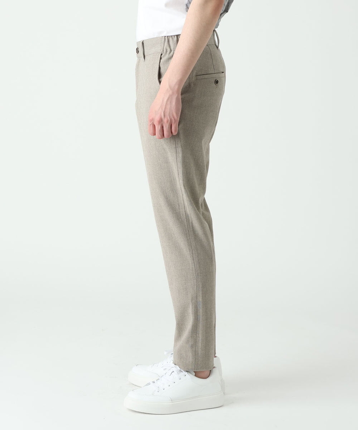EASY SUPERWIDE BLOCK PANTS ダークグレー
