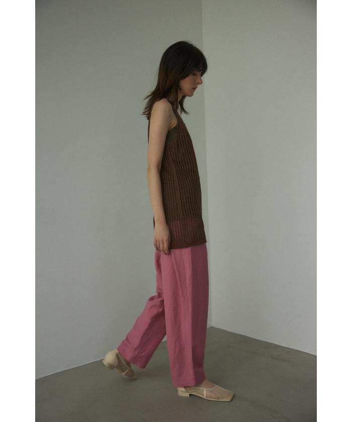 セール】mesh knit tanktop(505373600) | ブラックバイマウジー