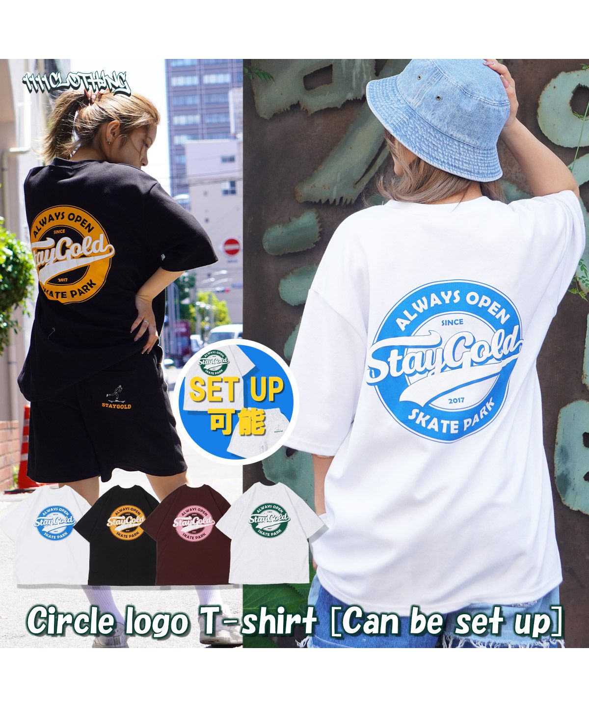 セール】ワンフォークロージング 1111clothing オーバーサイズ T