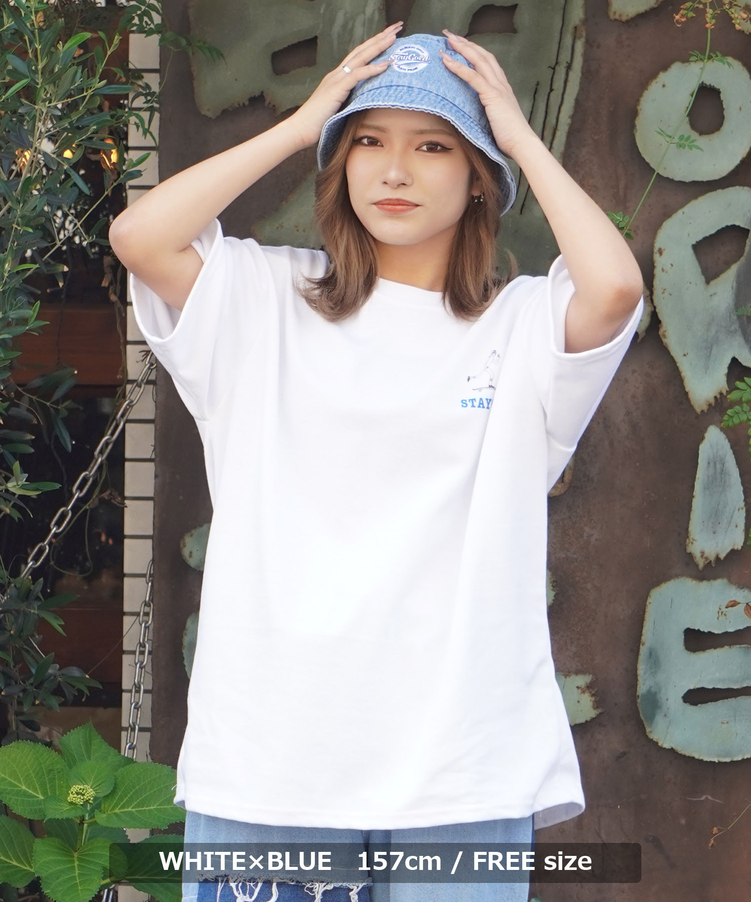 ワンフォークロージング 1111clothing オーバーサイズ Tシャツ