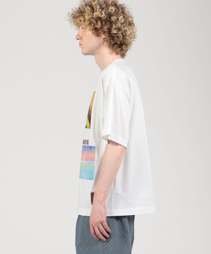 CABaN スビンコットン IBIZA プリントTシャツ(505375234) | CABaN