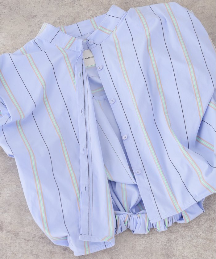 トゥデイフル　Puffshoulder Compact Shirts TODAYFUL/トゥデイフル】Puffshoulder Compact Shirts/パフ
