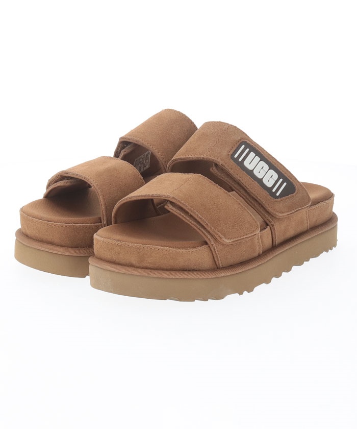 UGG [在庫処分] アグ サンダル 厚底 スエード ゴールデンスター