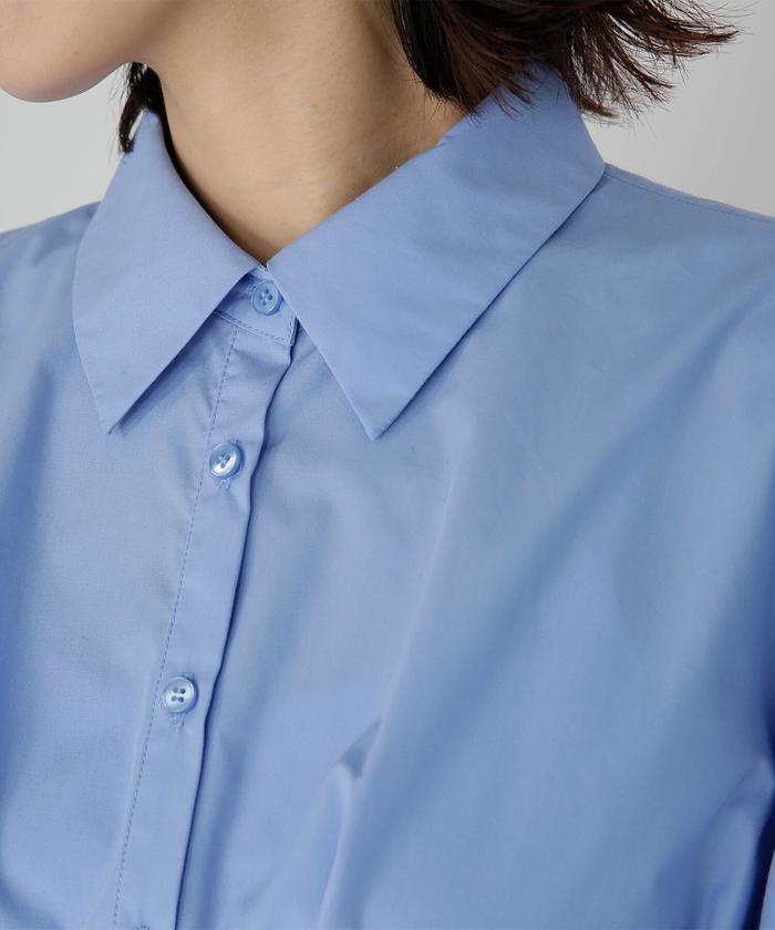NATURAL BEAUTY BASIC - 【NATURAL BEAUTY BASIC】ウエスト切替タックシャツ ウエスト切替タックシャツ(505186878) | ナチュラルビューティー
