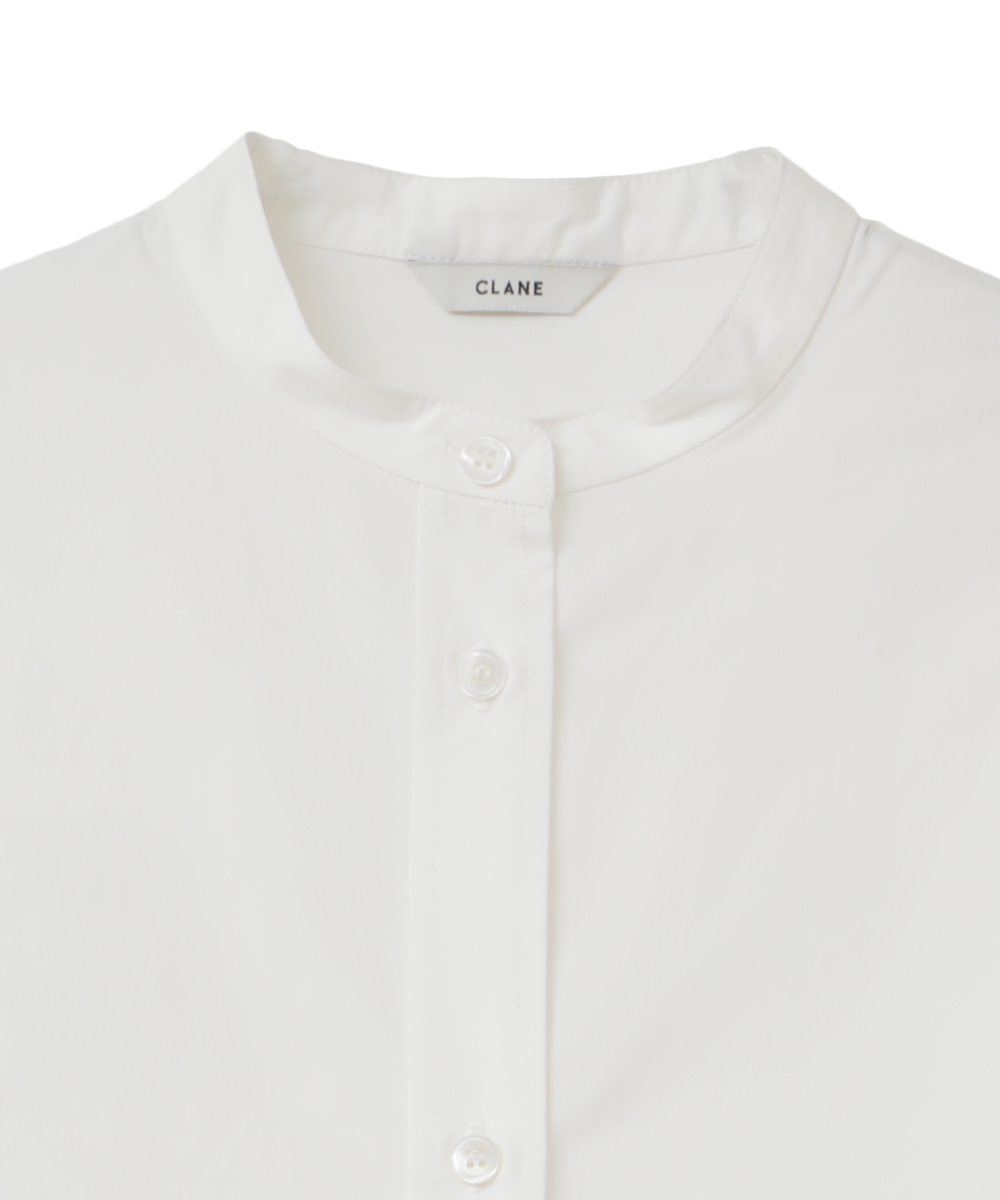 STAND COLLAR WIDE BOX SHIRT(505372500) | クラネ(CLANE) - d