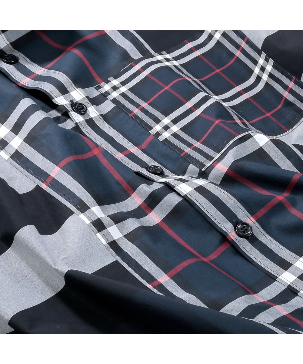 #Burberry#七部袖カットソー#BURBERRY チェックパンツ#SET得 Burberry#七部袖カットソー#BURBERRY チェックパンツ#SET得
