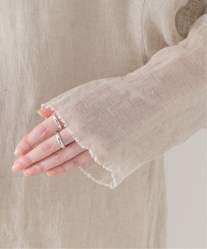 SUNSUNSHOP様Plage CALMER 別注 BandCollarシャツ CALMER】別注 BandCollar シャツ（シャツ/ブラウス）｜Plage