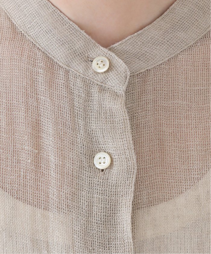 SUNSUNSHOP様Plage CALMER 別注 BandCollarシャツ 追加》【CALMER】別注 BandCollar シャツ2(505376267