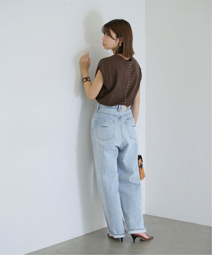 YANUK/ヤヌーク】Joan Loose Straight denim(505376608) | ラ YANUK/ヤヌーク】Joan Loose Straight denim(505376608) | ラ