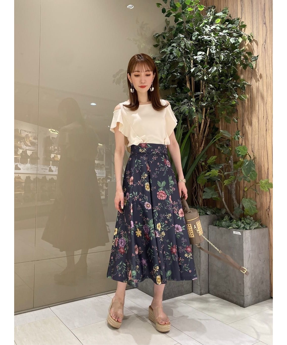 プロポーションボディドレッシング スカート タグ付き セール 30%OFF】ボタニカルスカート(505290125
