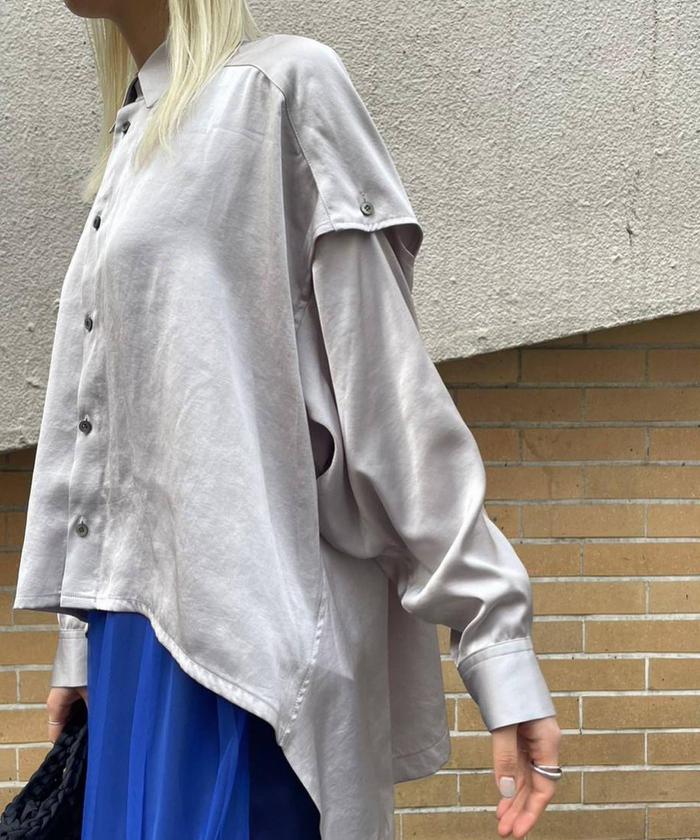 UJOH(ウジョー) 別注slit sleeve shirts/スリットスリーブシャツ UJOH(ウジョー) 別注slit sleeve shirts/スリットスリーブシャツ